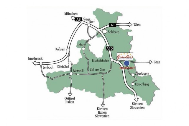 Anreise nach Radstadt